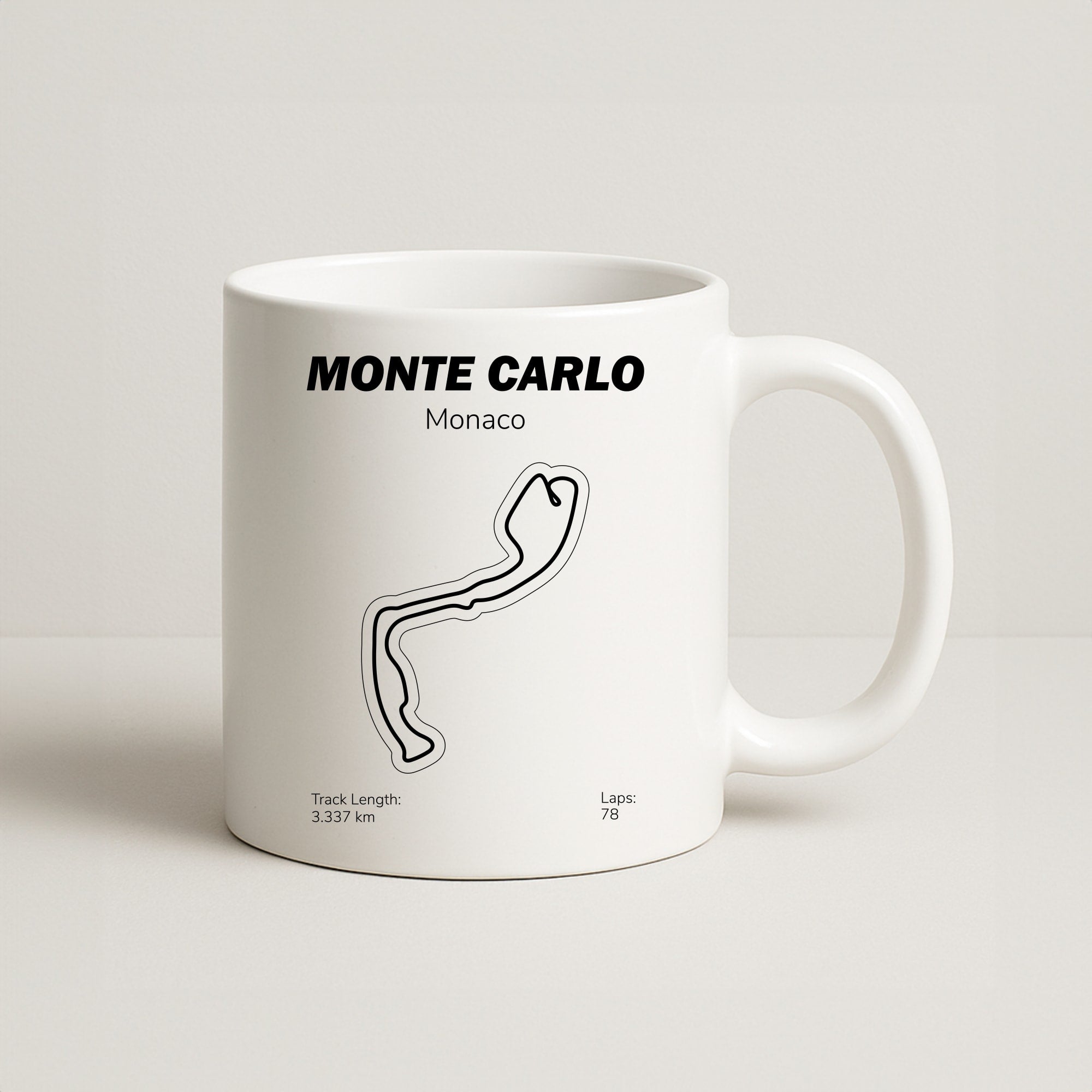 Monte Carlo Circuit Coffee Mug