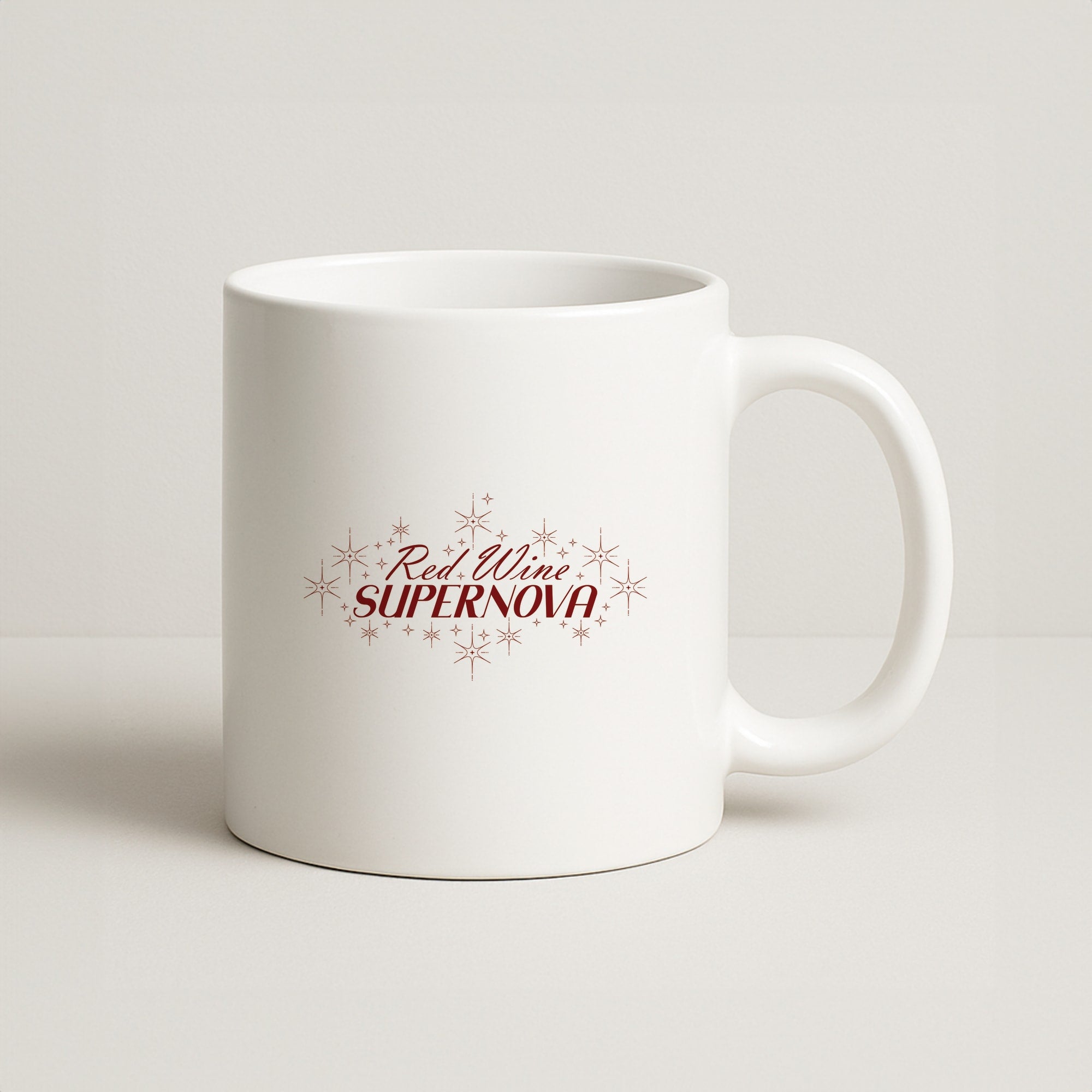 Red Wine Supernova Coffee Mug