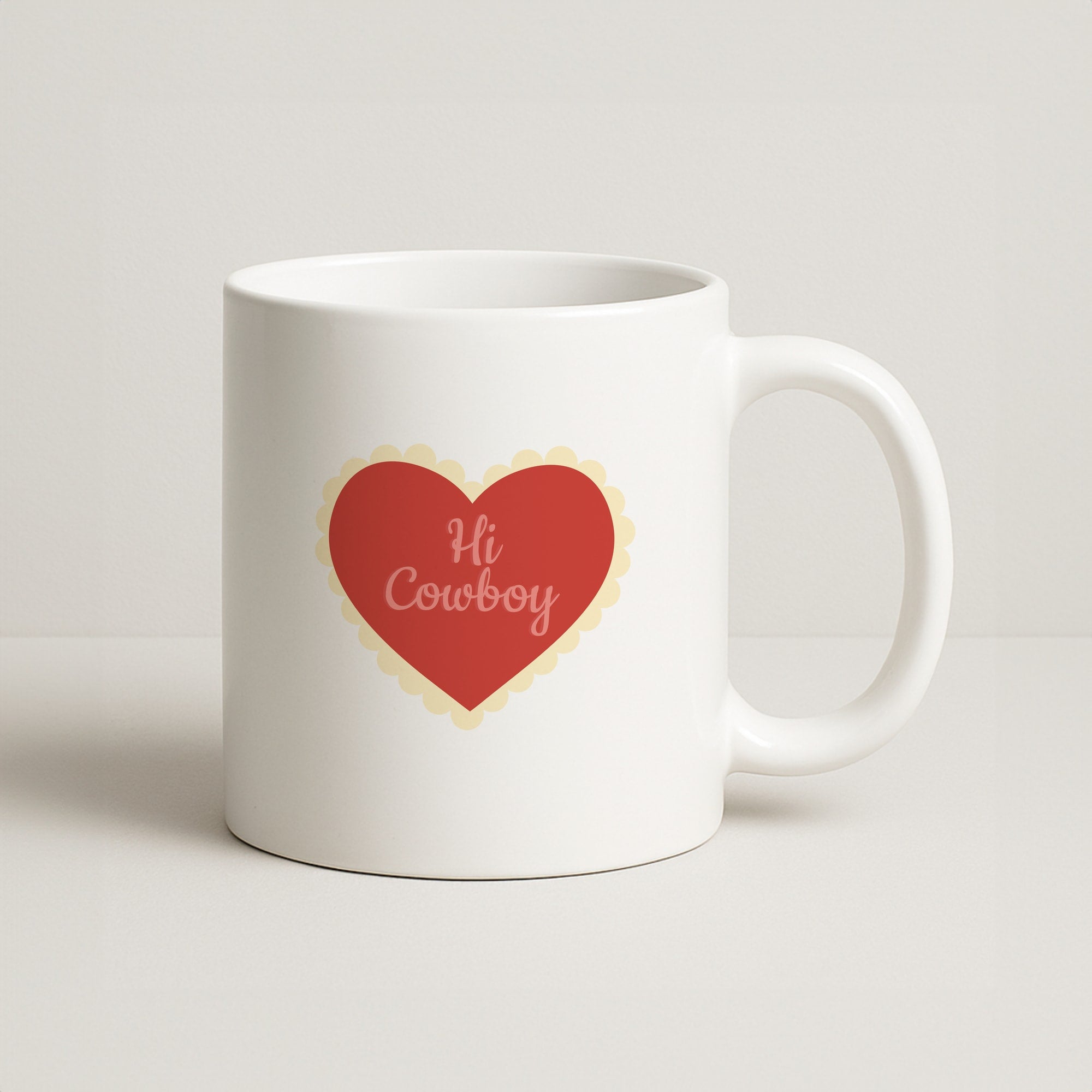 Hi Cowboy - Western  Coffee Mug
