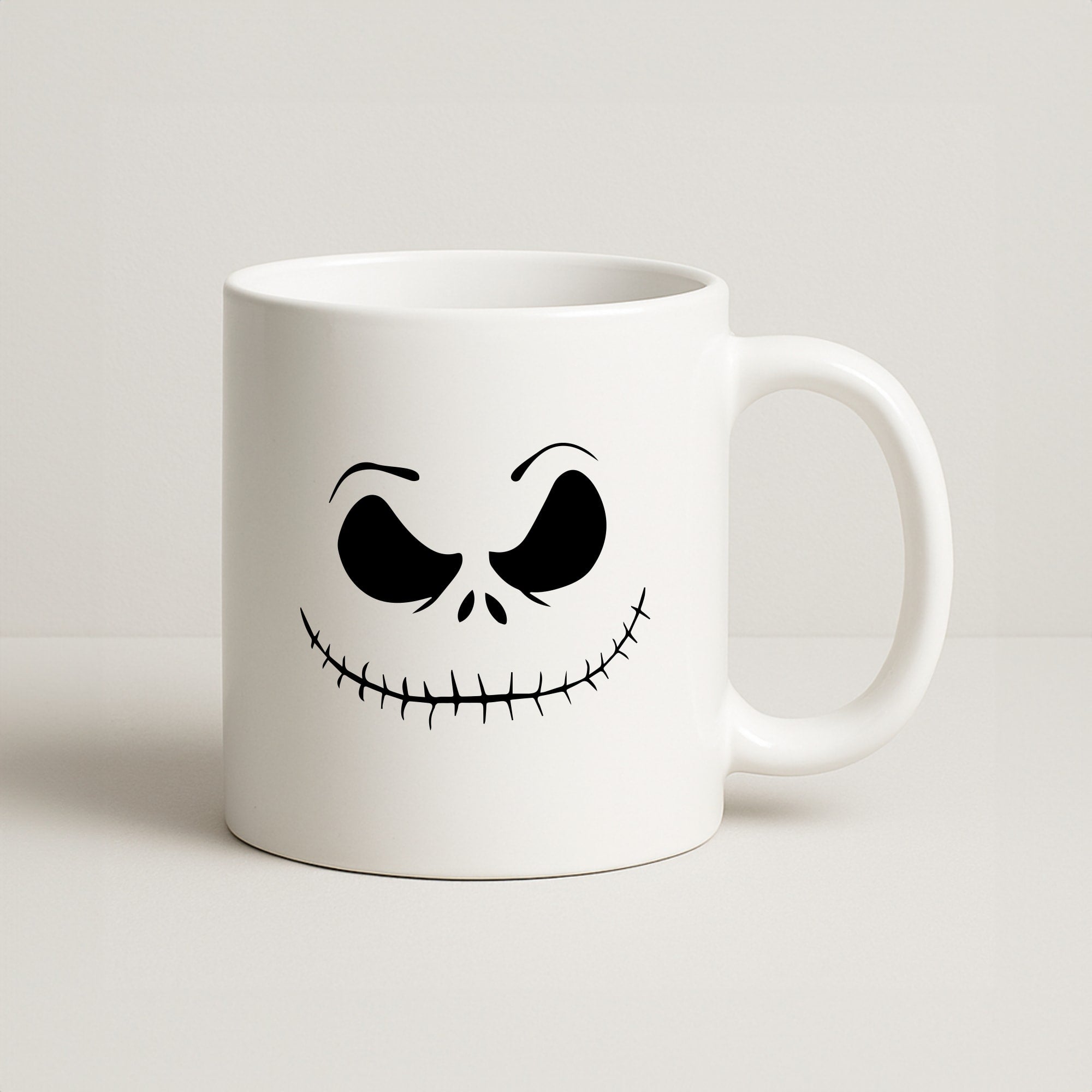 Pink Jack Skeleton Coffee Mug