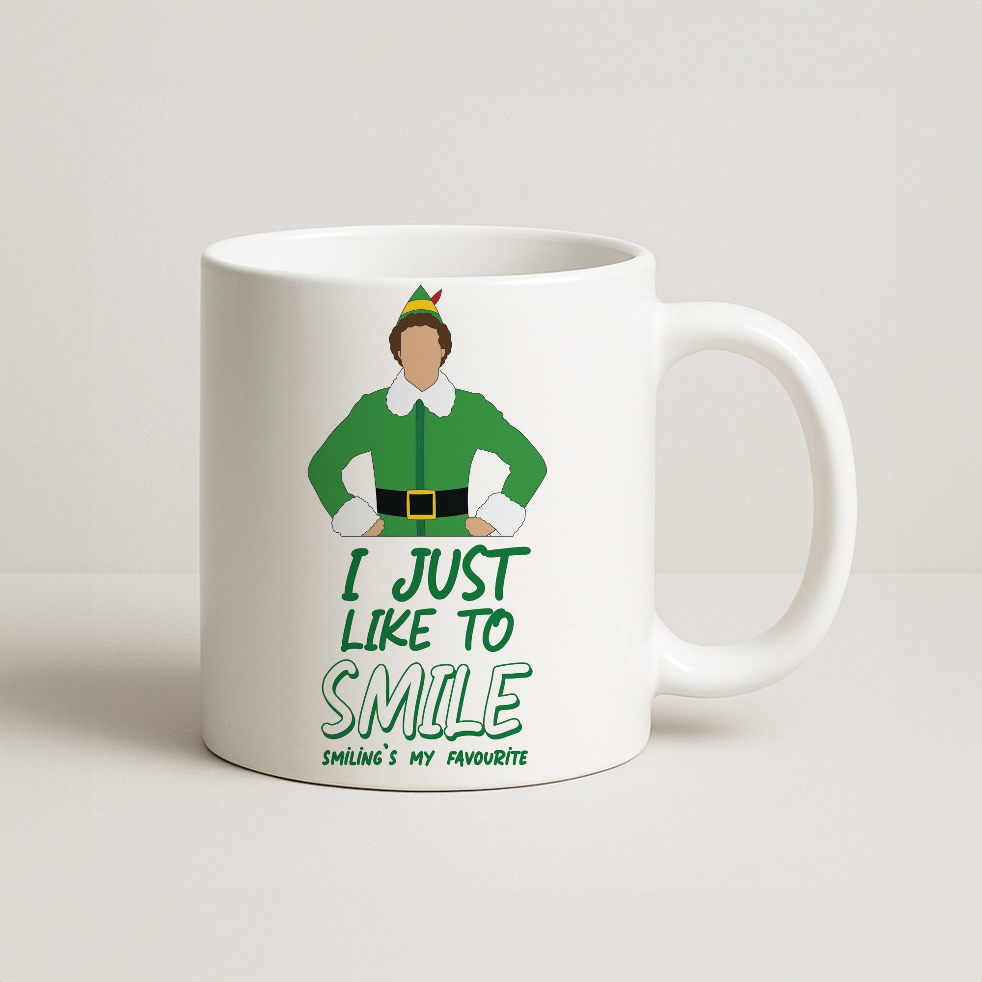 I Just Like To Smile Coffee Mug