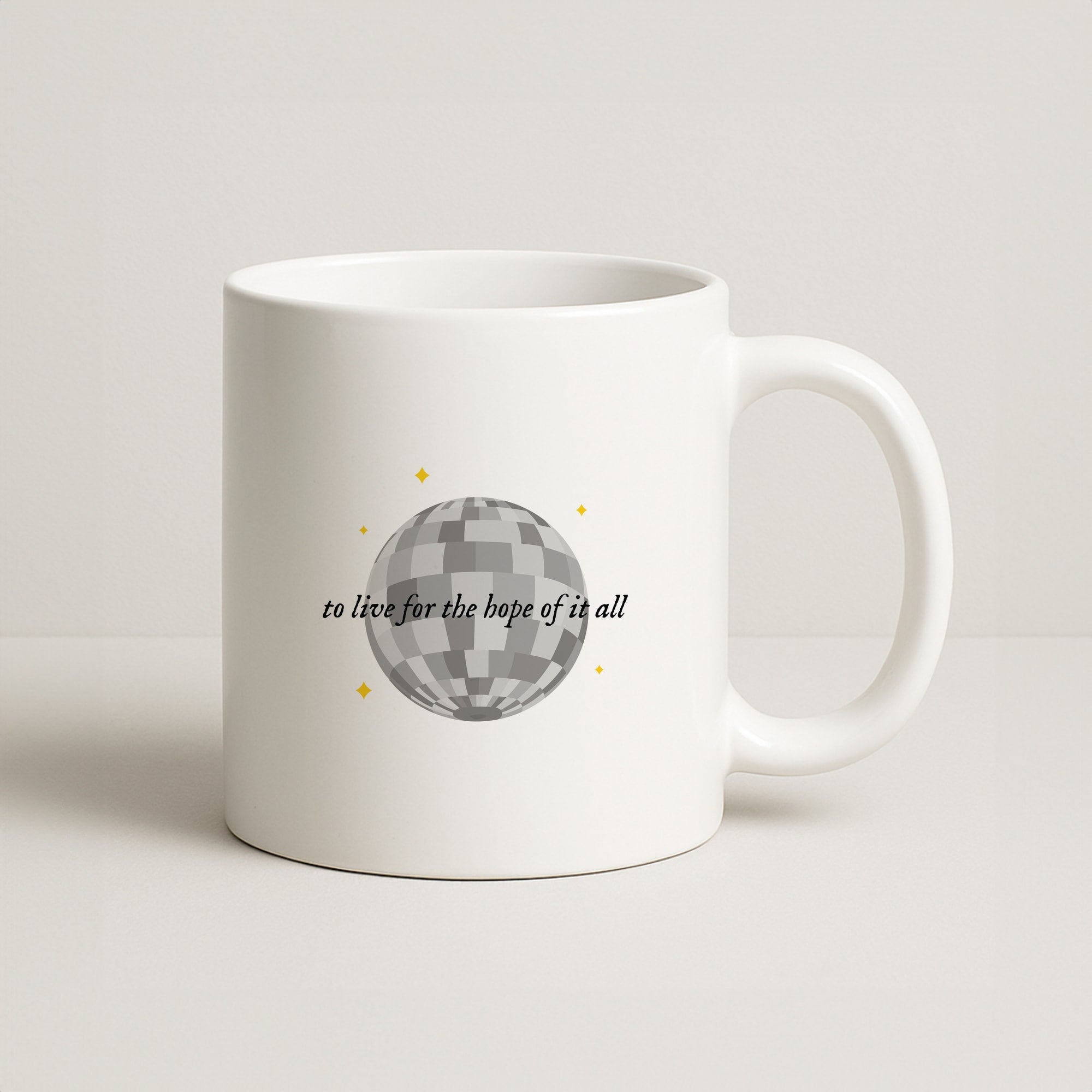 To Live For The Hope Of It All - Taylor Coffee Mug