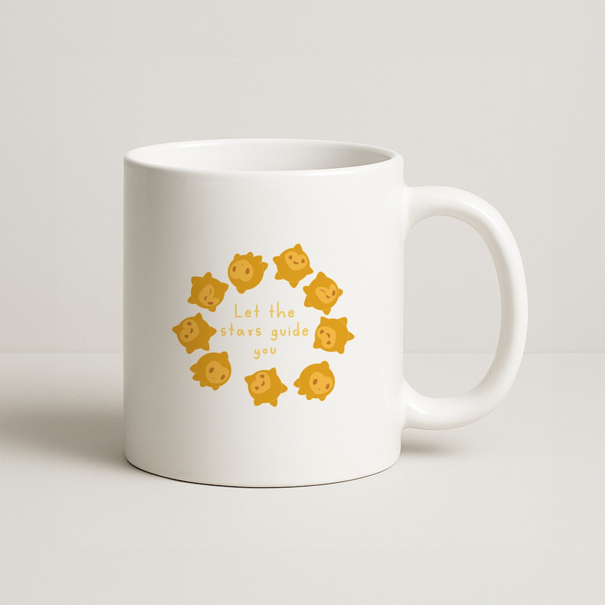 Star Pattern - Wish Coffee Mug