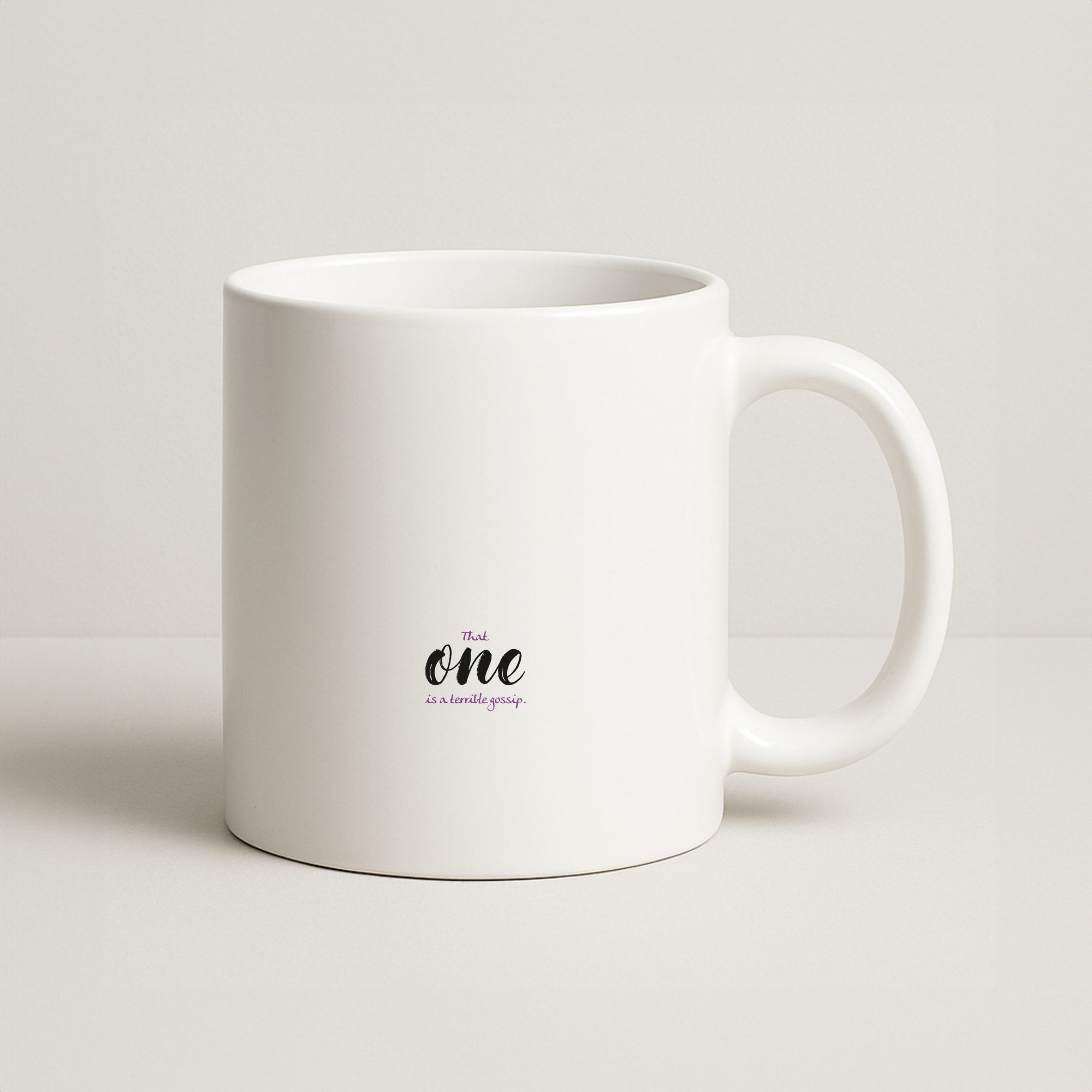 That One Is A Terrible Gossip - Queen Charlotte Coffee Mug