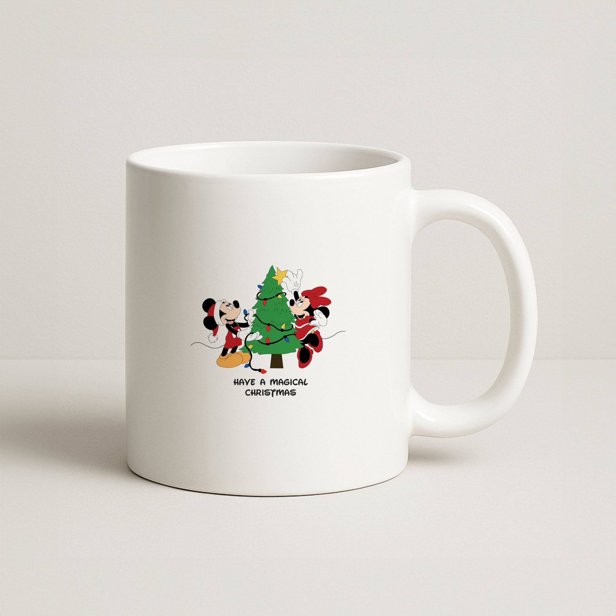 Festive Fairytale Mice - Christmas Coffee Mug