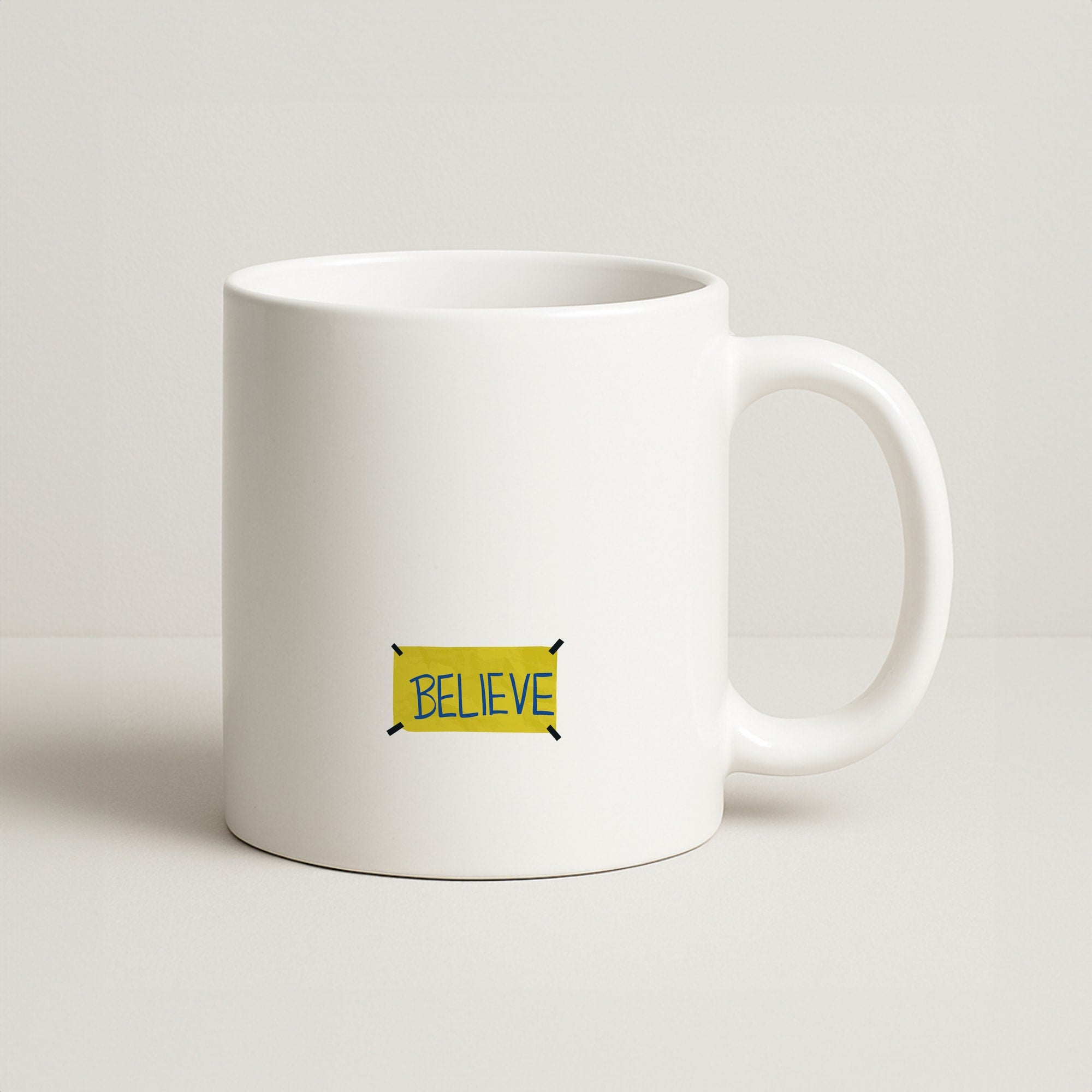 Believe Coffee Mug