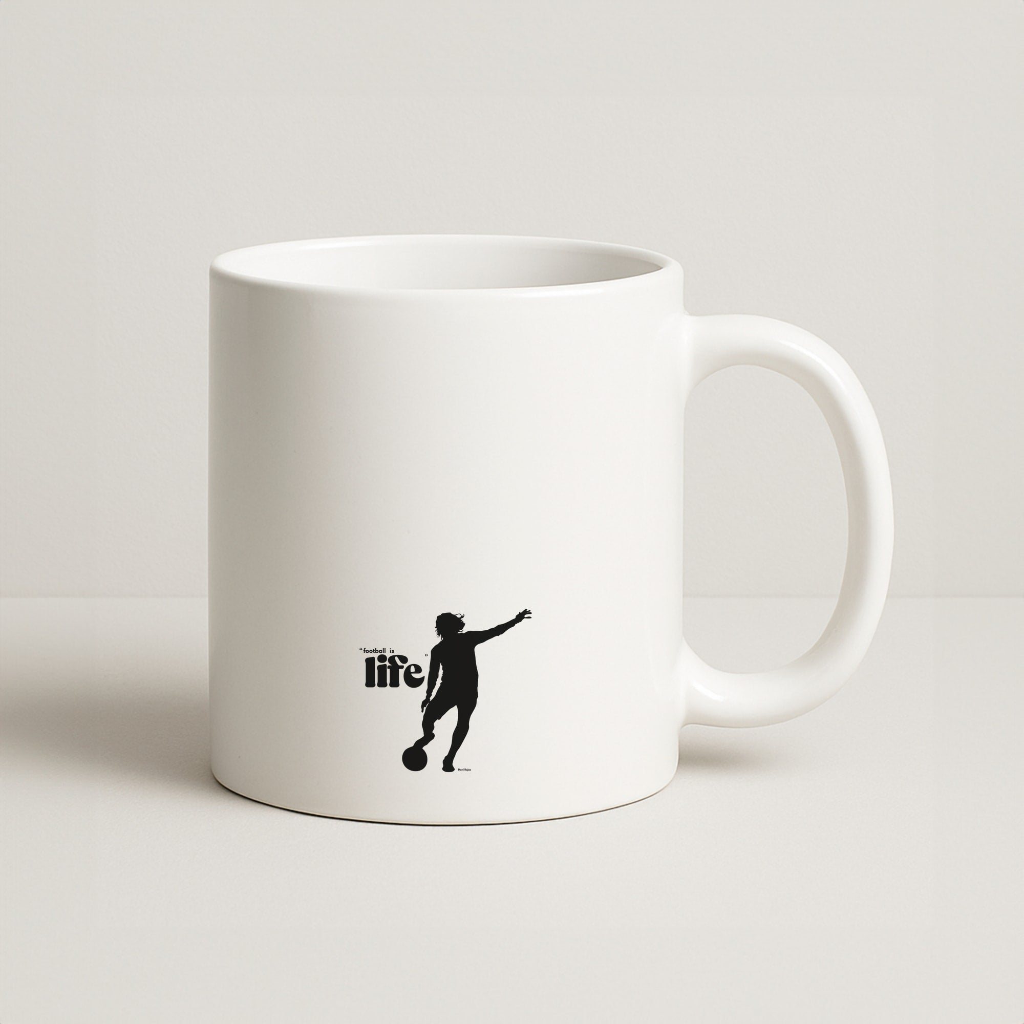Football Is Life Coffee Mug