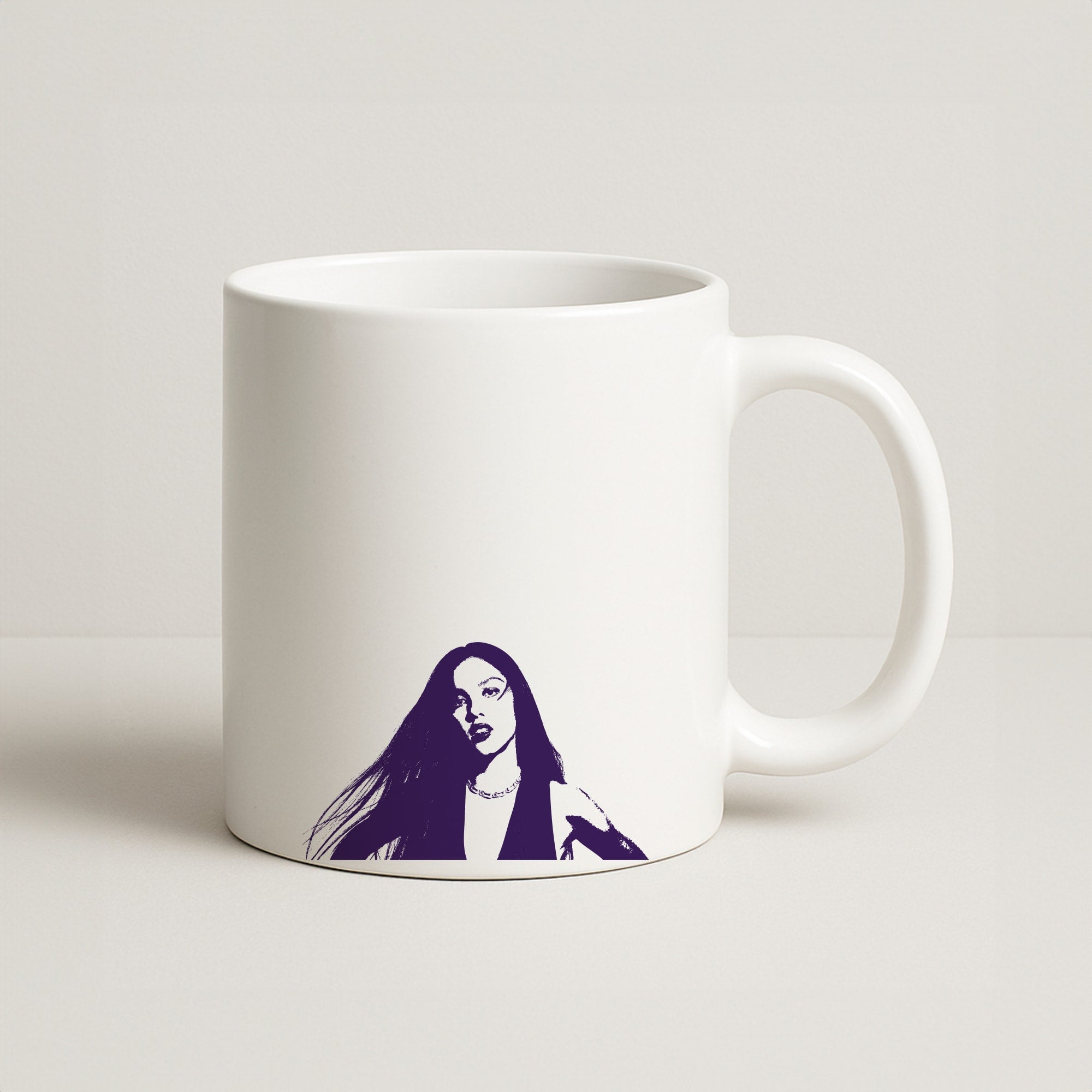 Stars And Butterflies Pattern Coffee Mug