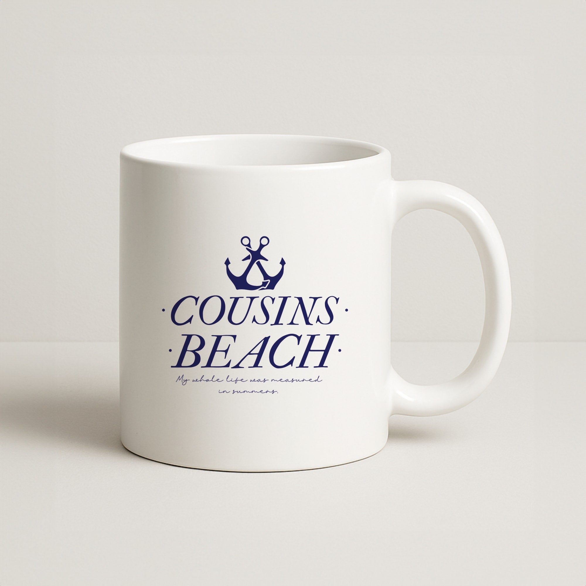 Stripes Cousin Beach Coffee Mug