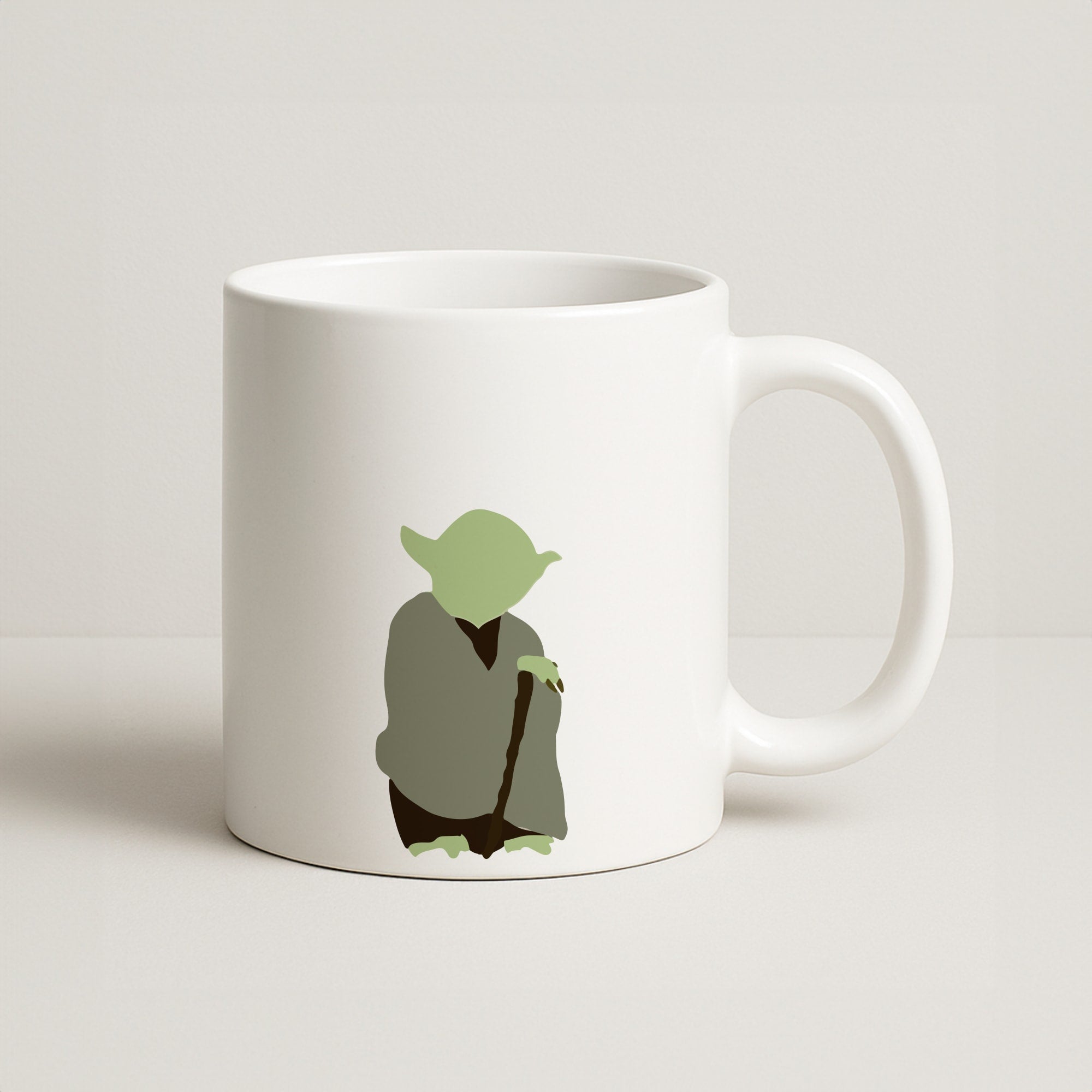 Yoda Faceless Coffee Mug
