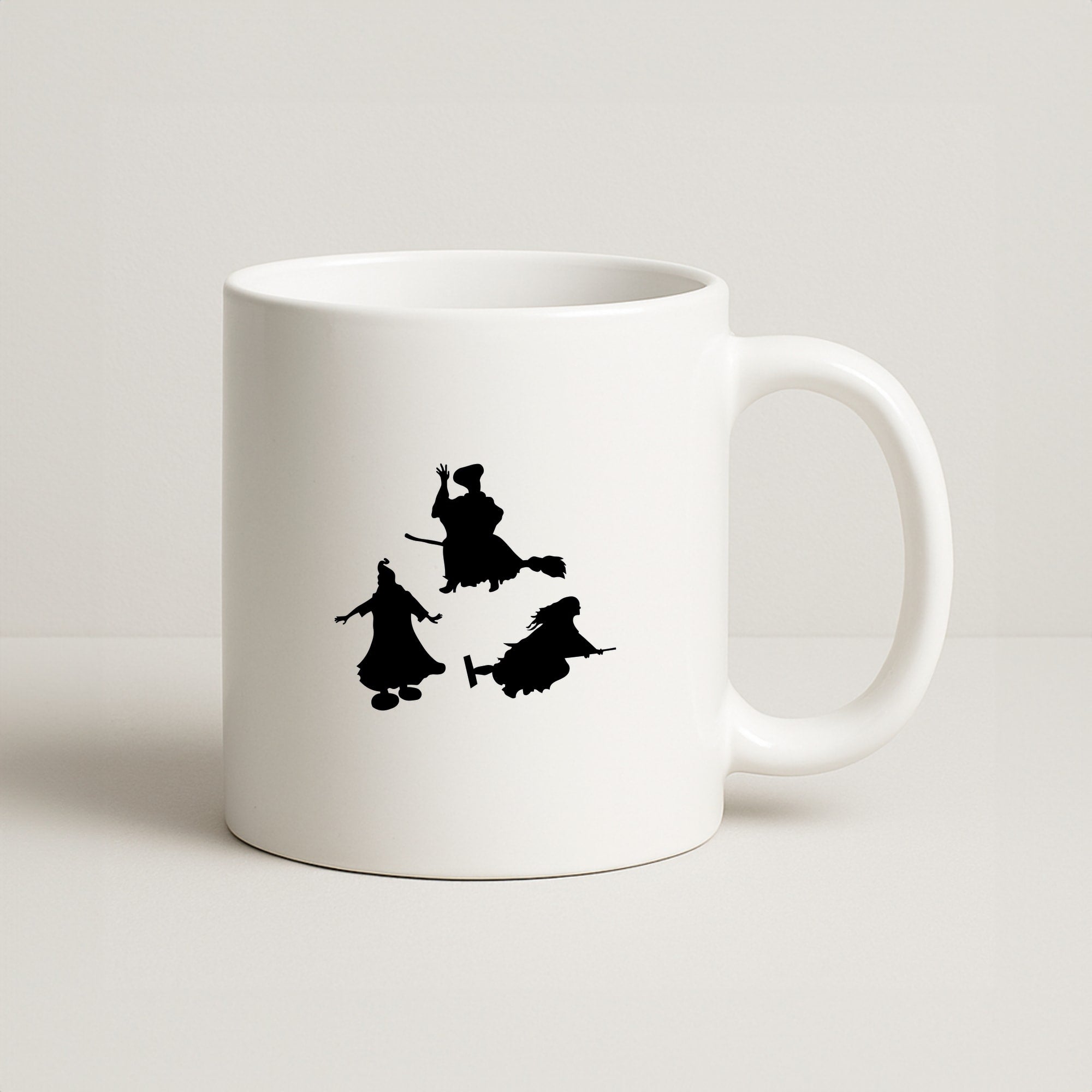 Witches Outline - Hocus Halloween Coffee Mug
