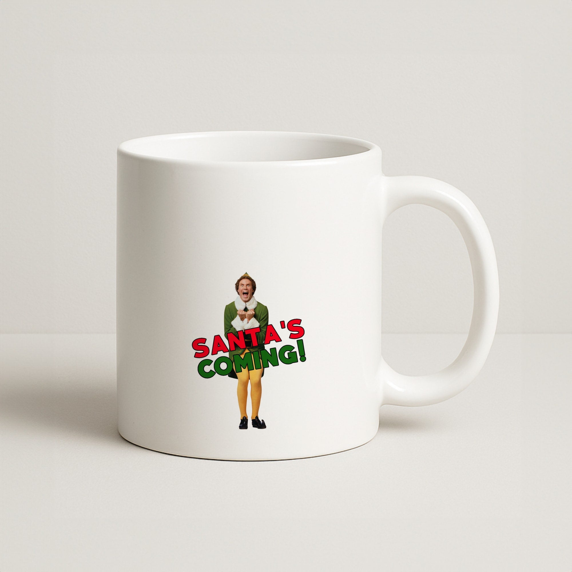 Buddy The Elf - Santa's Coming! Coffee Mug