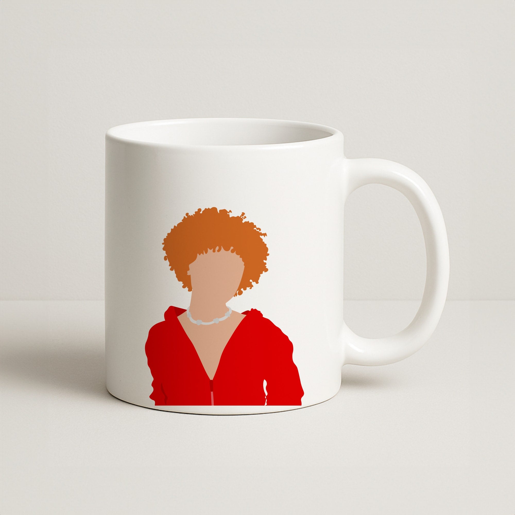 Red Hoodie - Ice Spice Coffee Mug