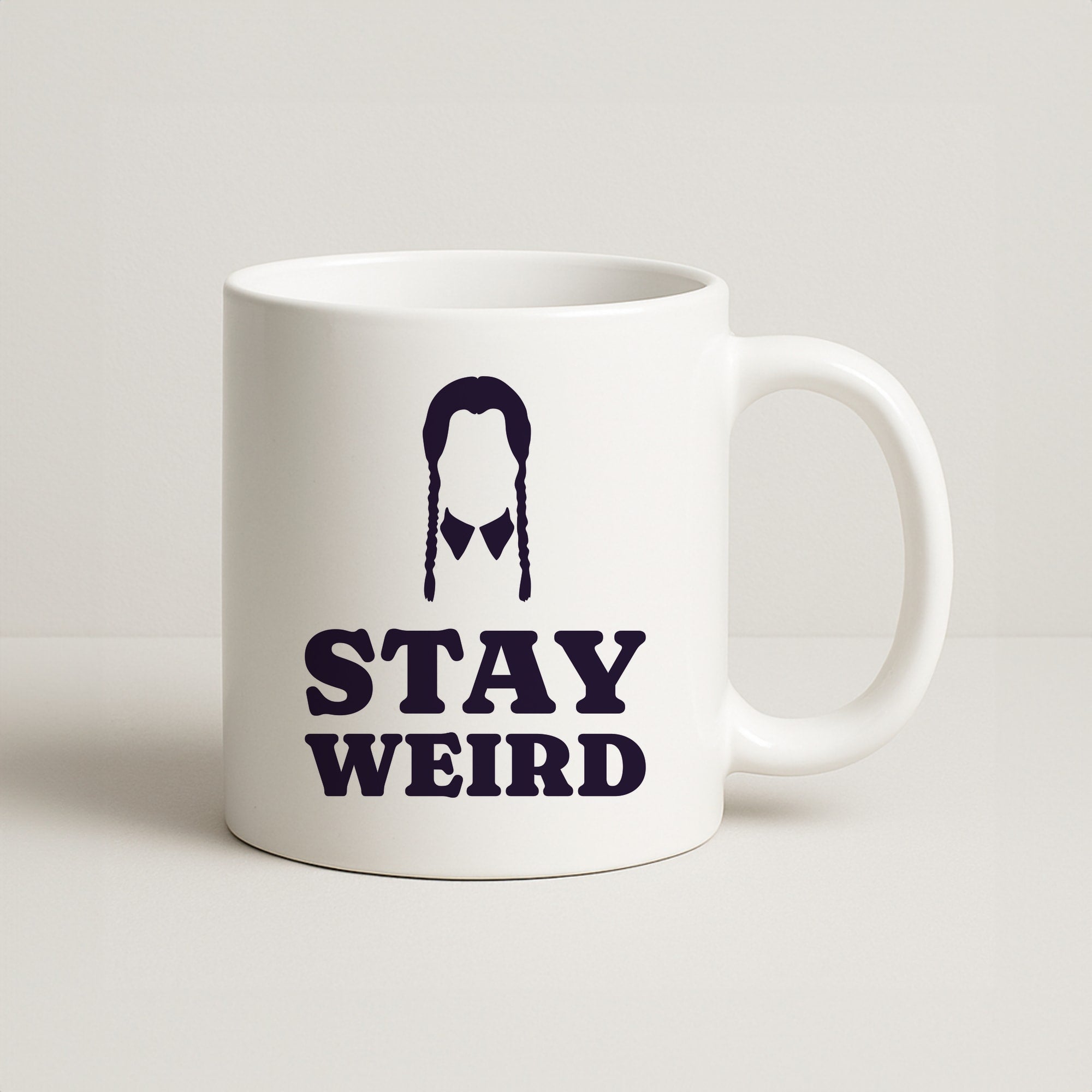 Stay Weird Purple Coffee Mug