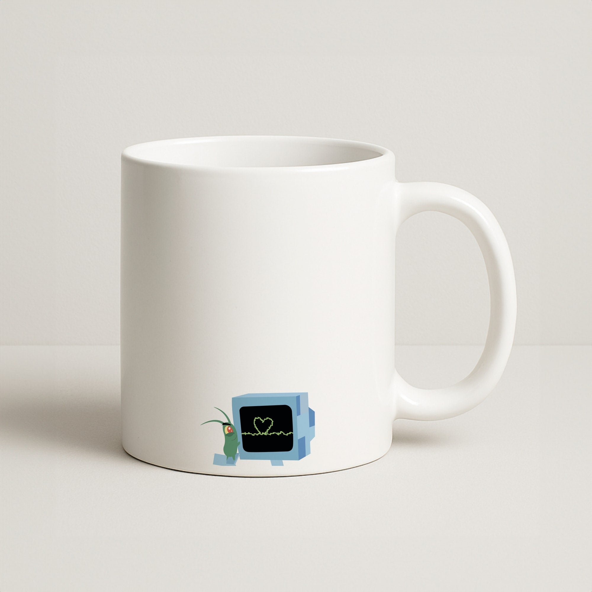 Plankton And Karen Coffee Mug