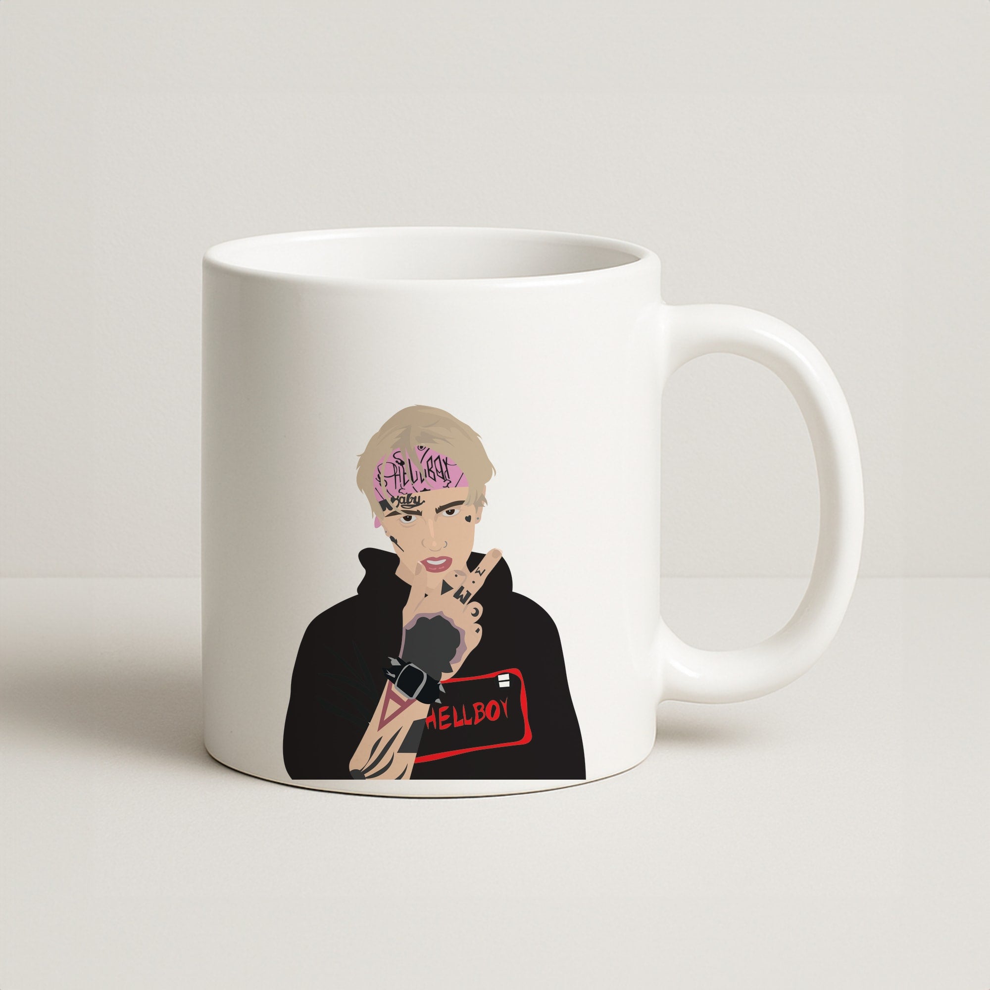 Pink Bandana - Peep Coffee Mug