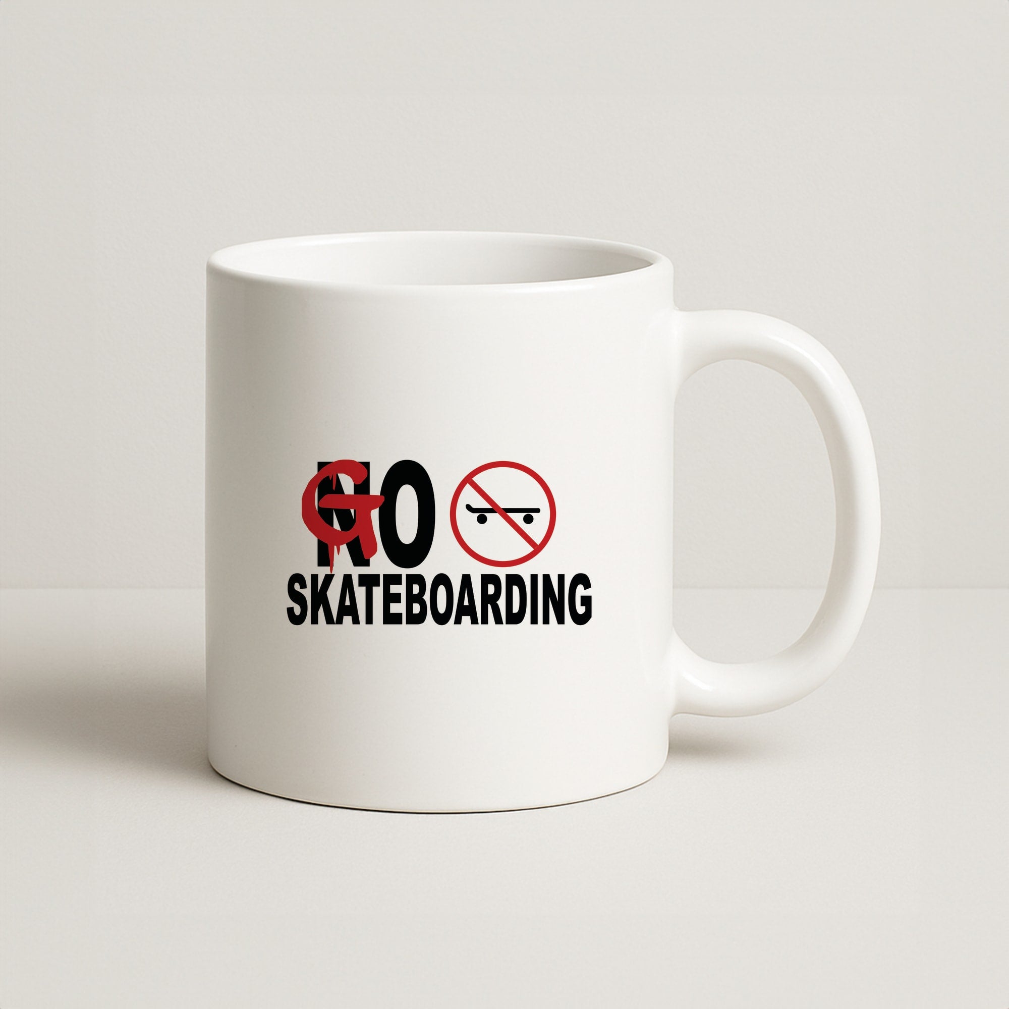 Go Skateboarding - Skate Aesthetic  Coffee Mug