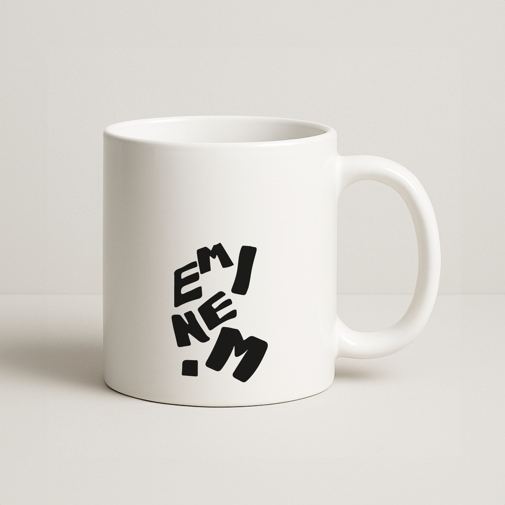 Text Coffee Mug