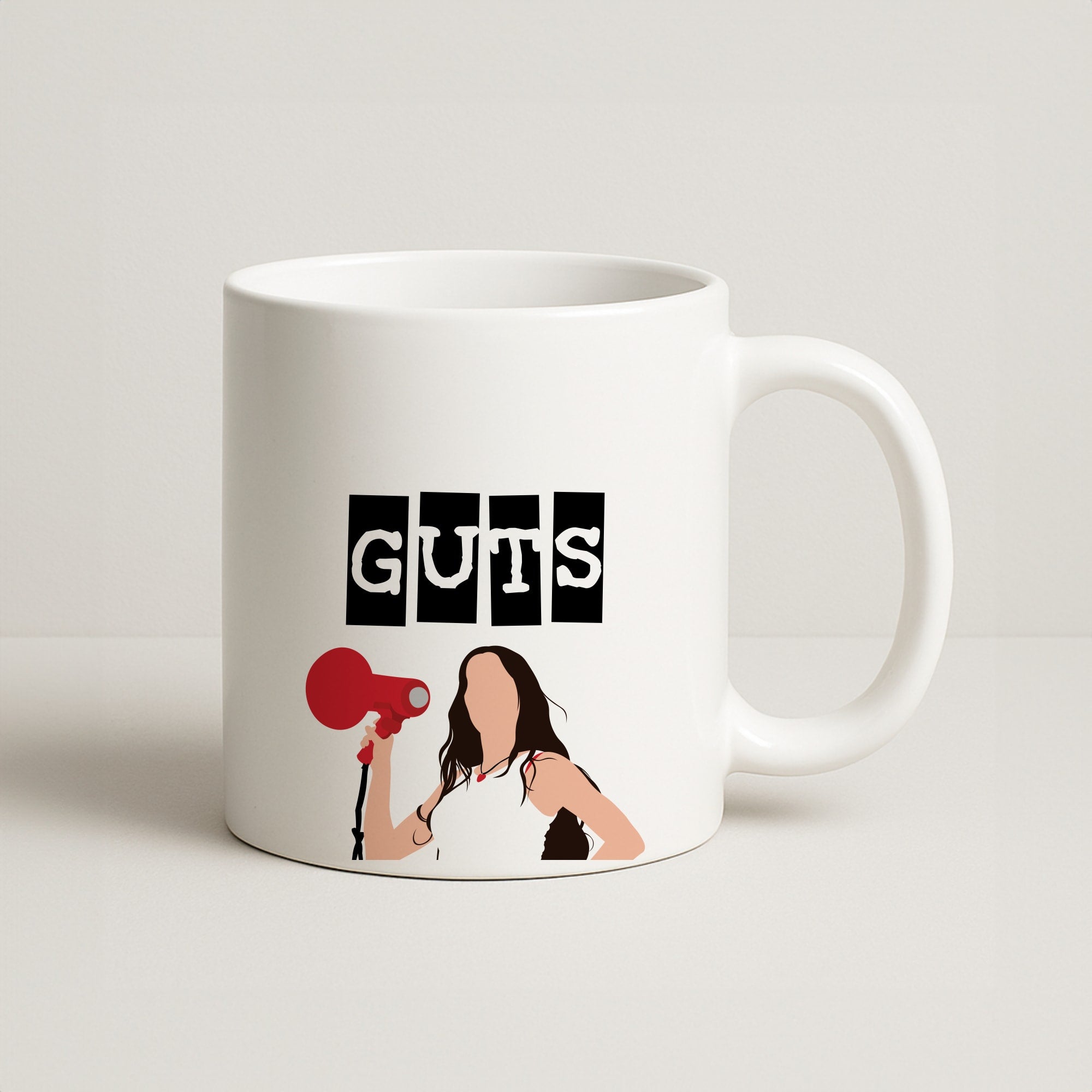 Olivia Red Megaphone Coffee Mug