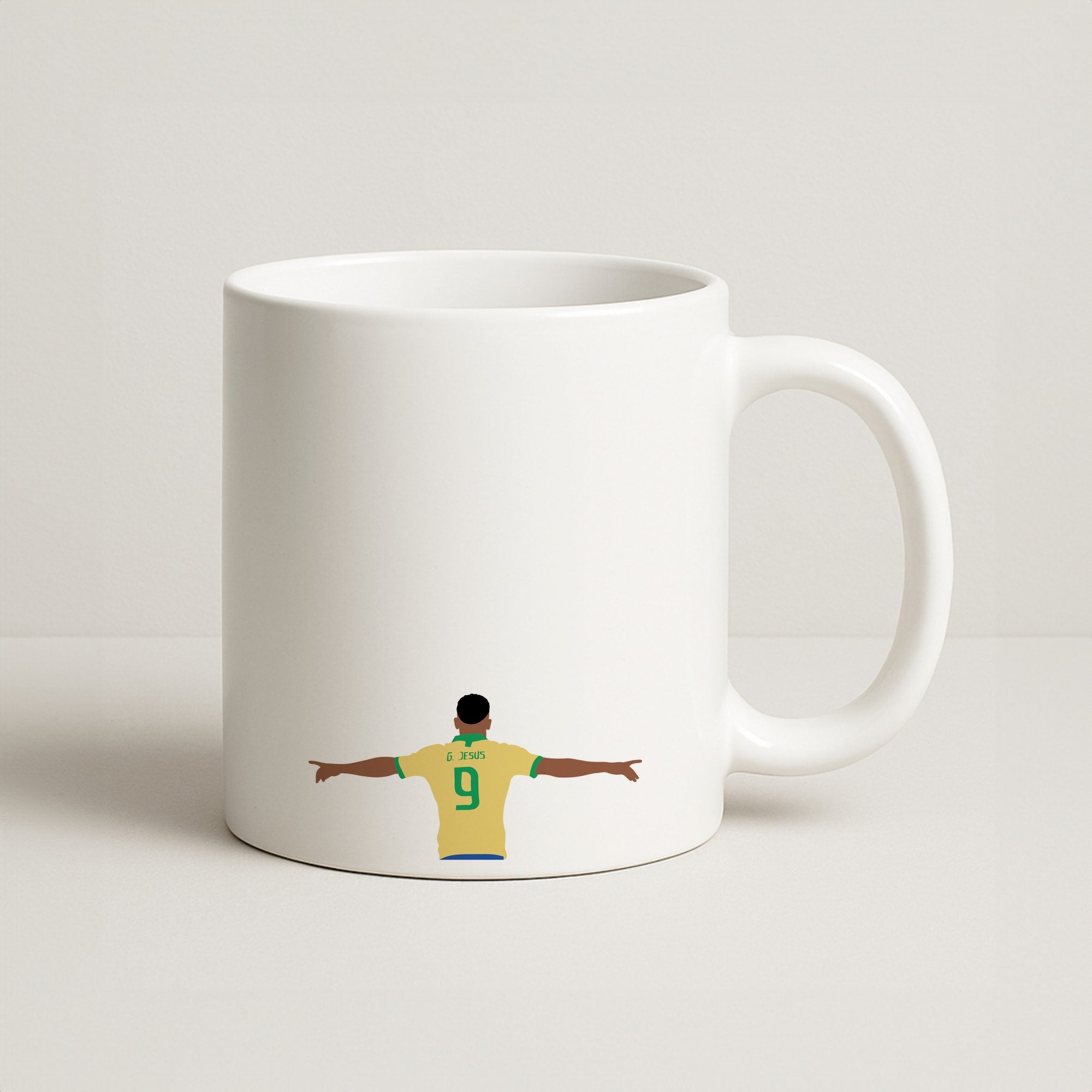 Jesus - Football Coffee Mug