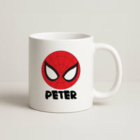 SpiderMan - Personalised Superhero Comic Mug