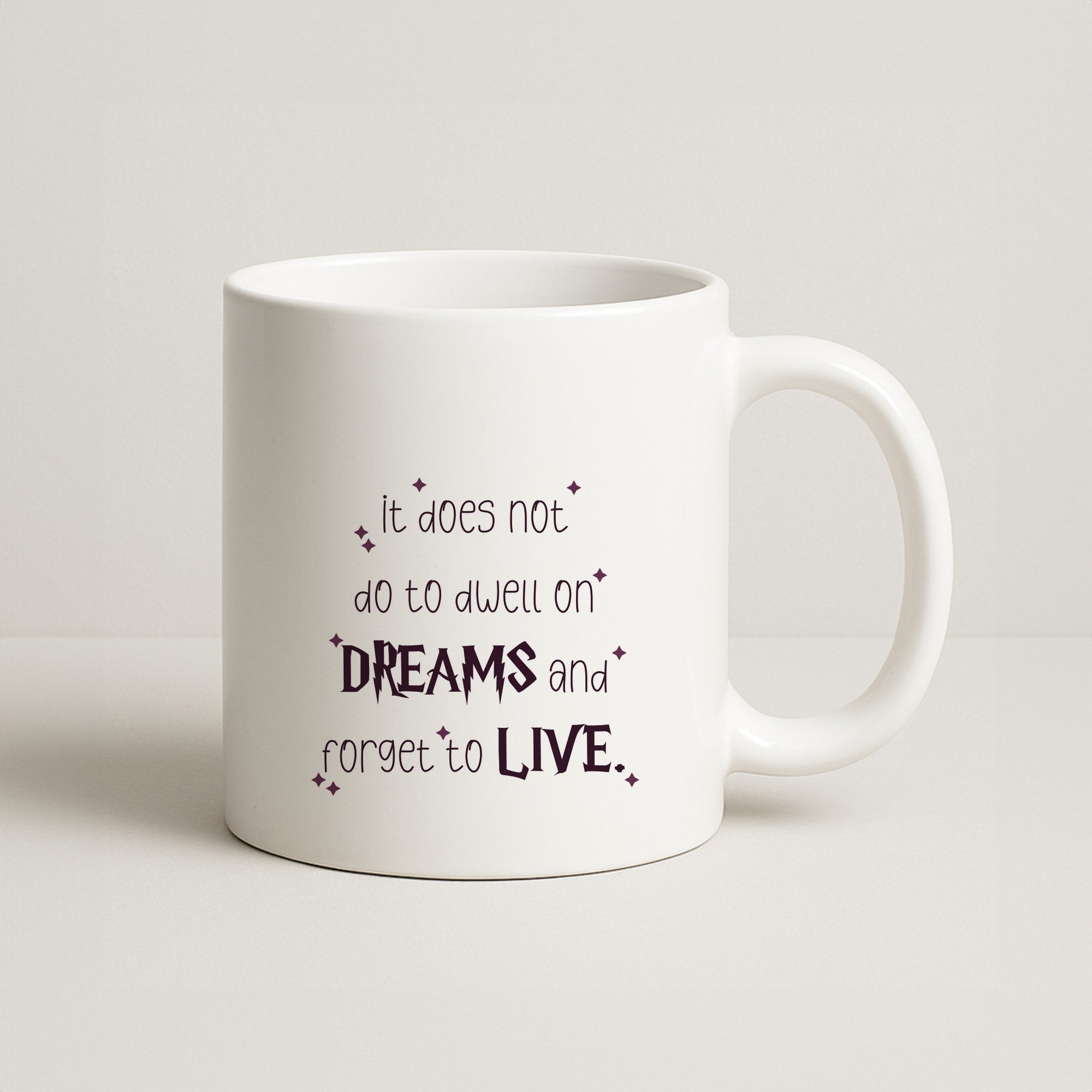 It Does Not To Dwell Coffee Mug