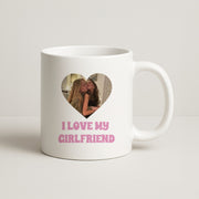 I Love My Girlfriend - Personalised Couples Mug 1
