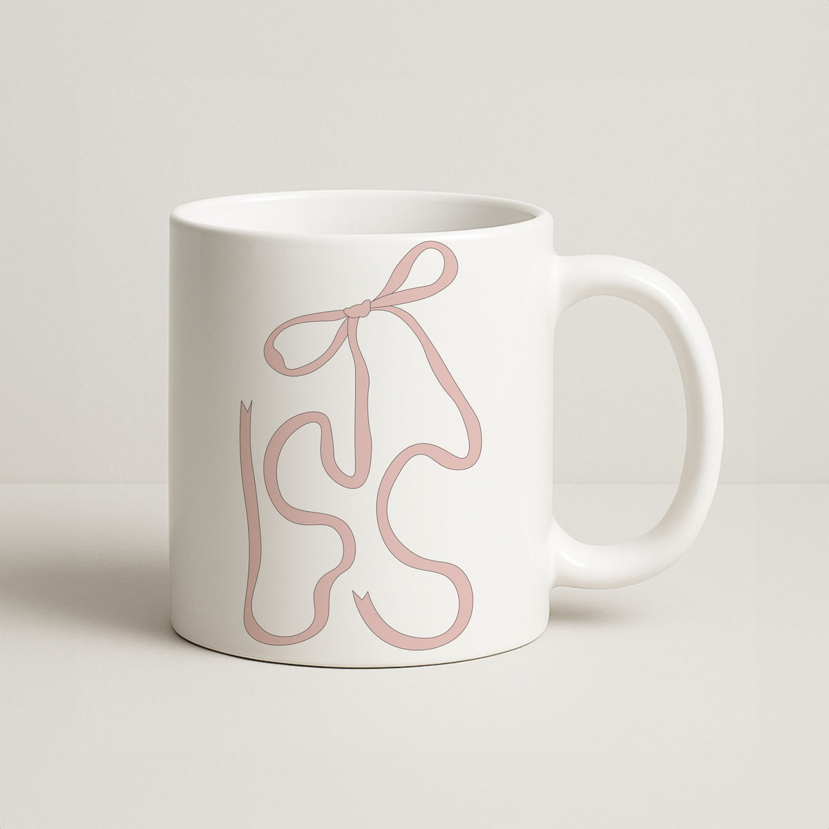 Pink Ribbon Mug