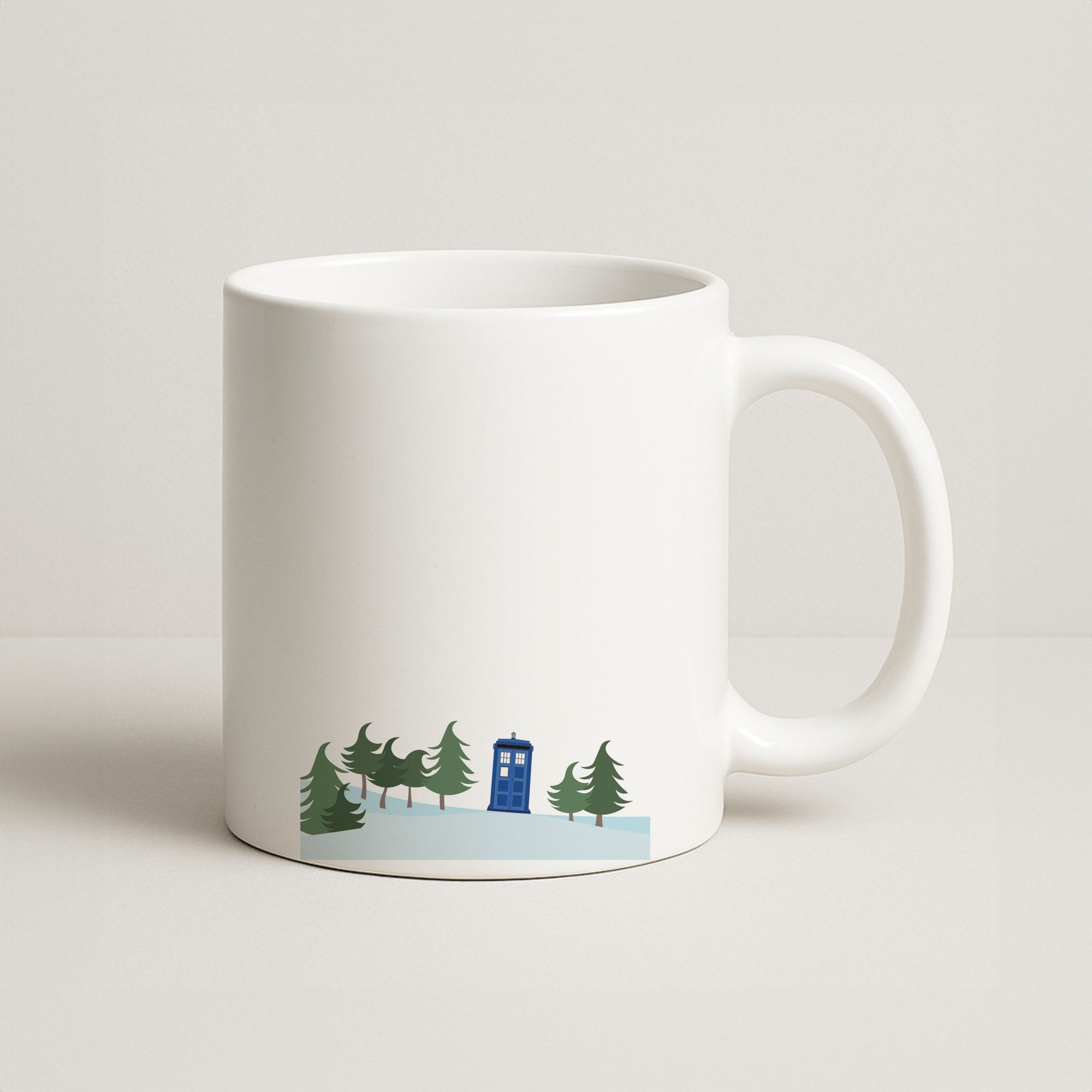 Christmas Tardis - Doctor Who Coffee Mug