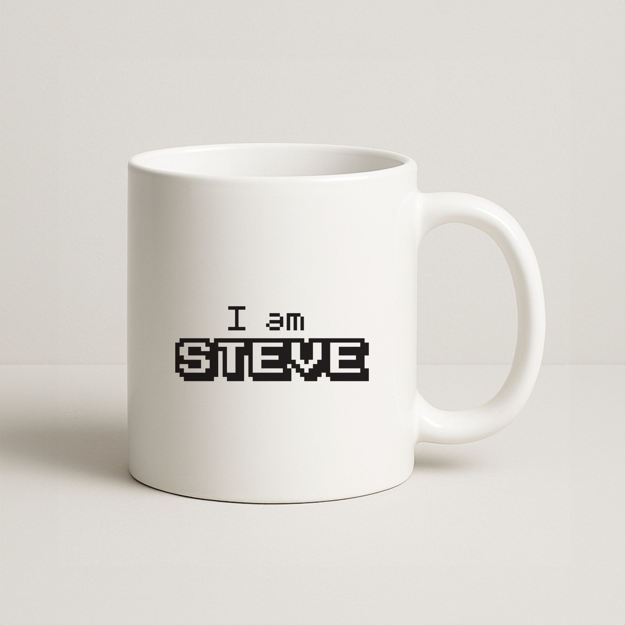 I Am Steve Coffee Mug