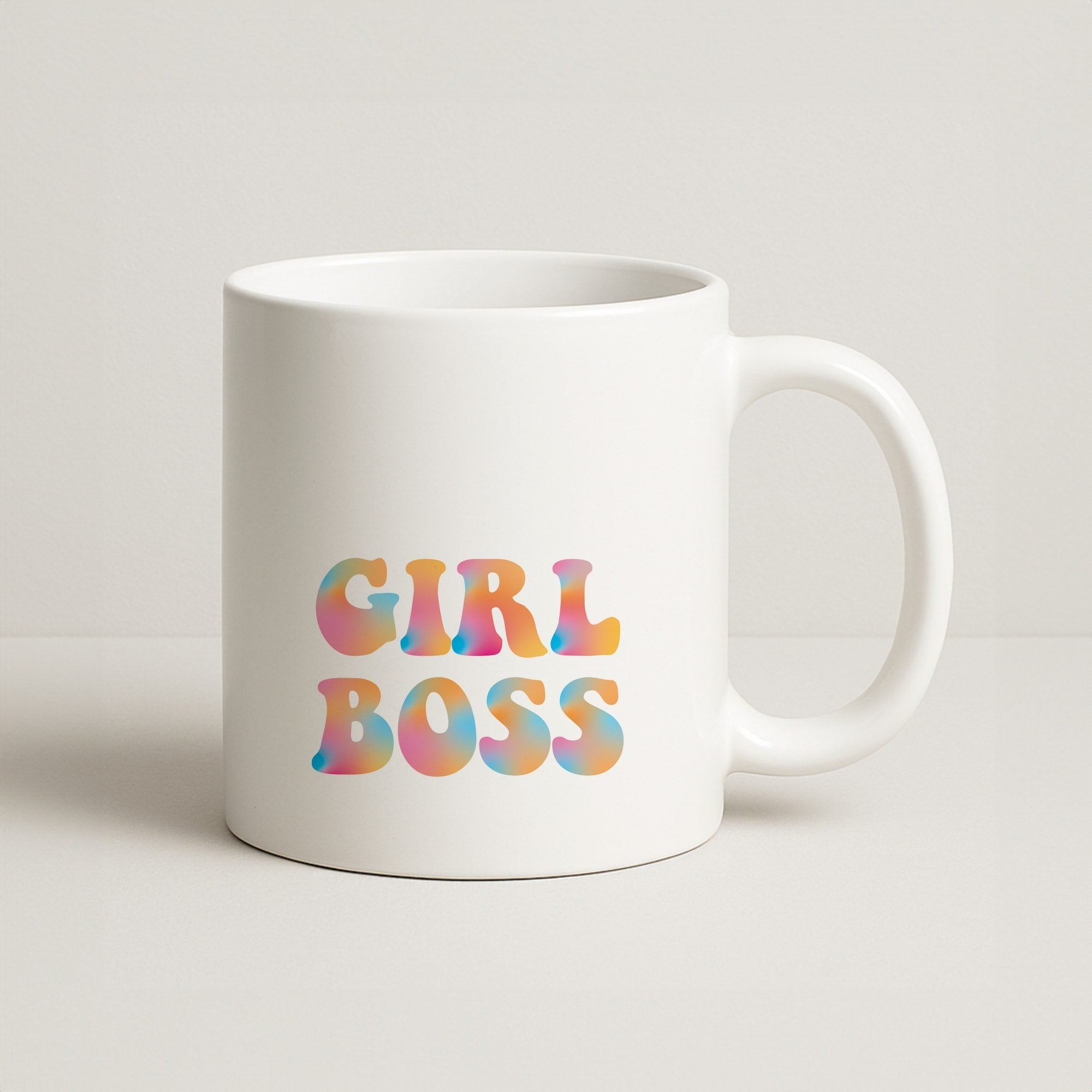 Girl Boss - Aesthetic Quote Coffee Mug