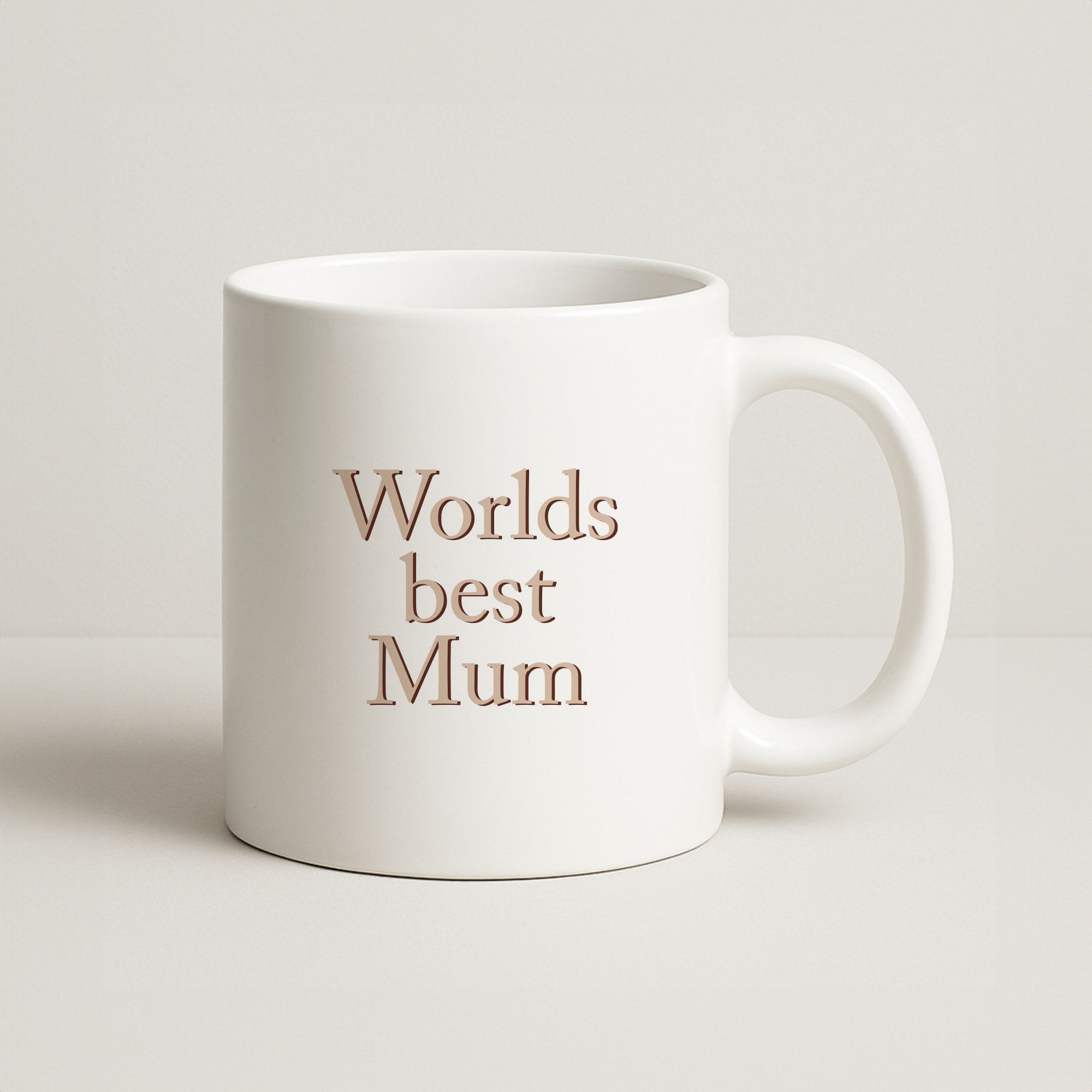 Worlds Best Mum - Floral Mother's Day Coffee Mug