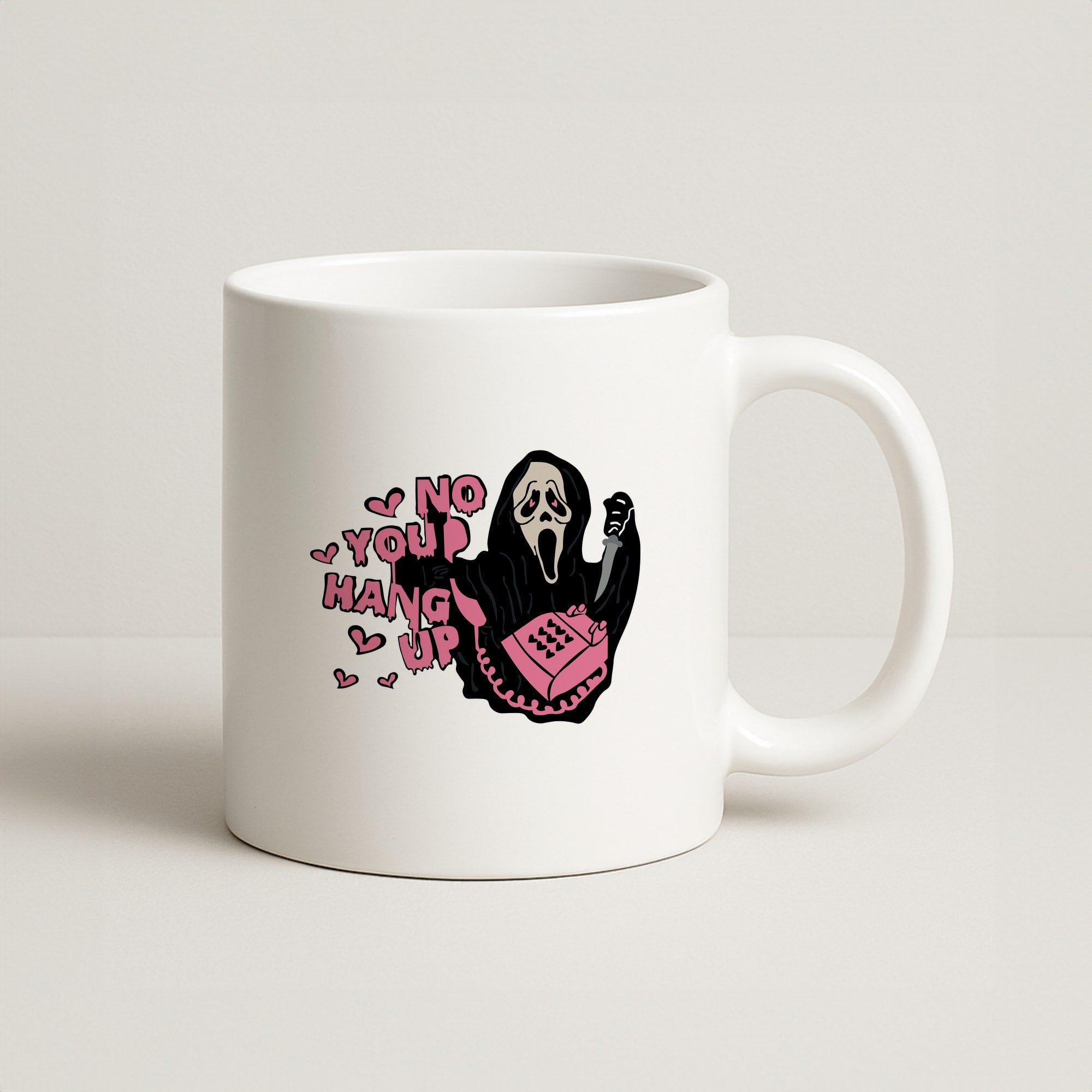 No You Hang Up - Halloween Coffee Mug