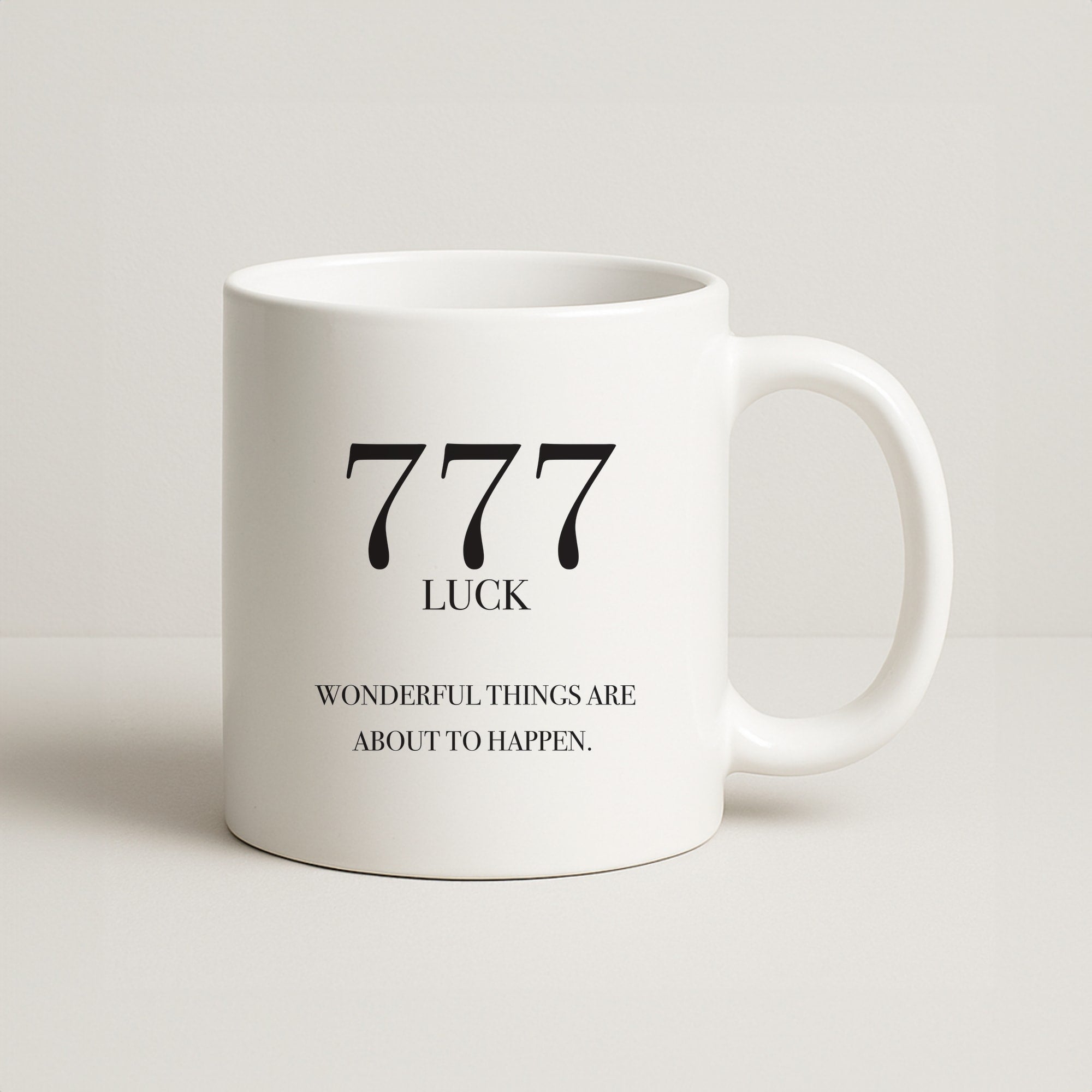 777 - Angel Numbers Coffee Mug