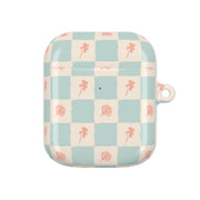 Patchwork Floral Pattern AirPods Case 1