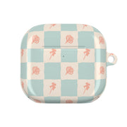 Patchwork Floral Pattern AirPods Case 4