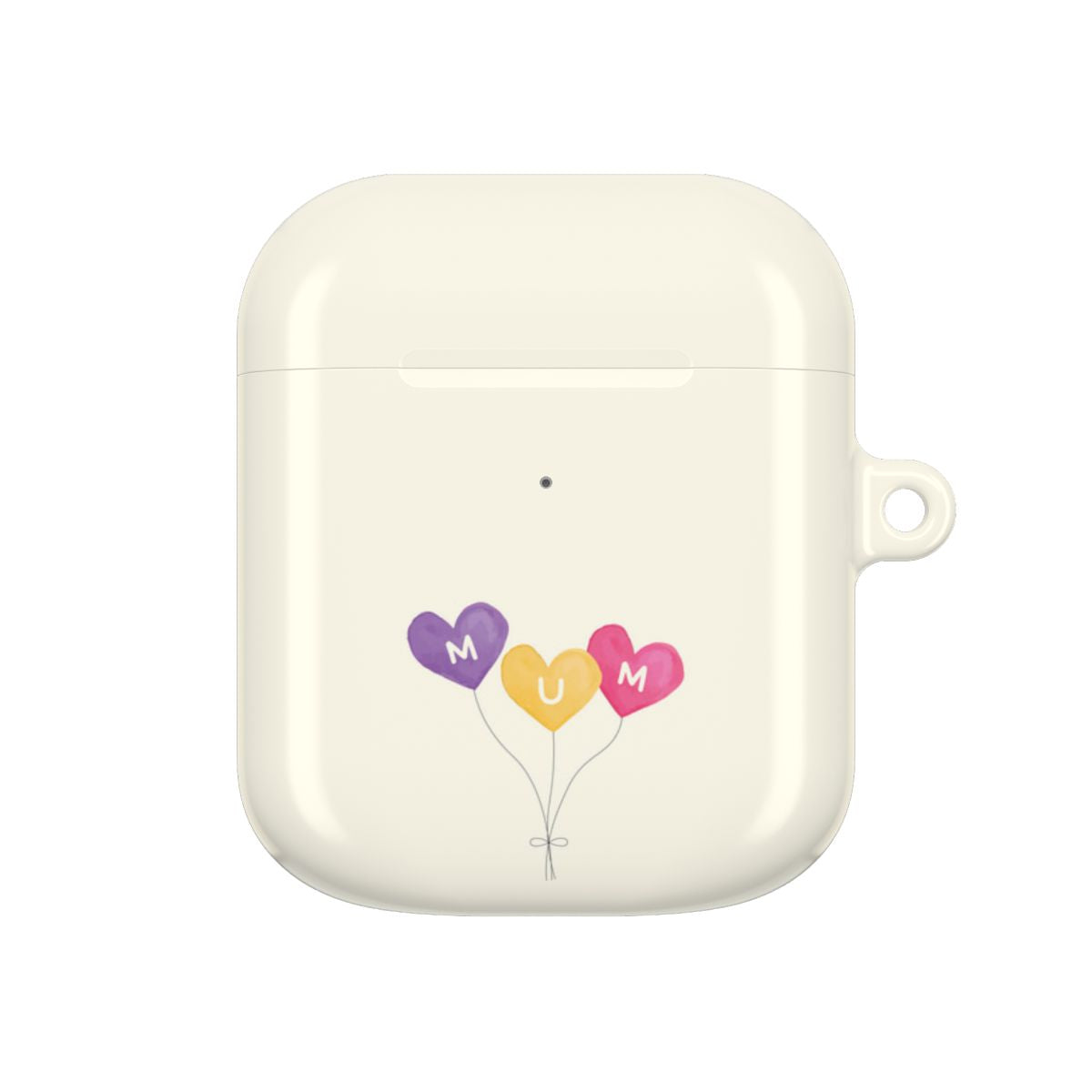 Mum Watercolour Balloons AirPods Case