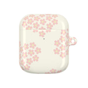 Flower Hearts Pattern AirPods Case 2