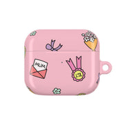 Mum Doodles Pattern AirPods Case 3