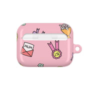 Mum Doodles Pattern AirPods Case 7