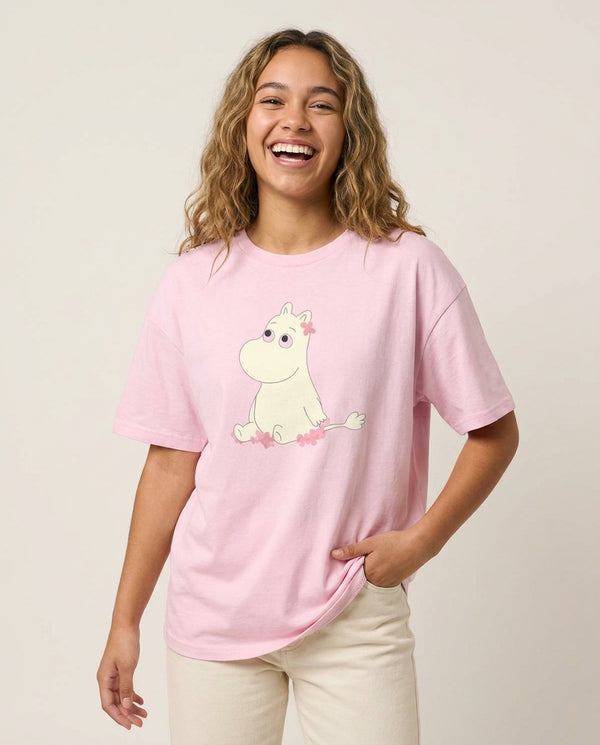 Troll T-Shirt — Pink Front, worn