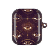 Mystic Golden Eyes AirPods Case 1