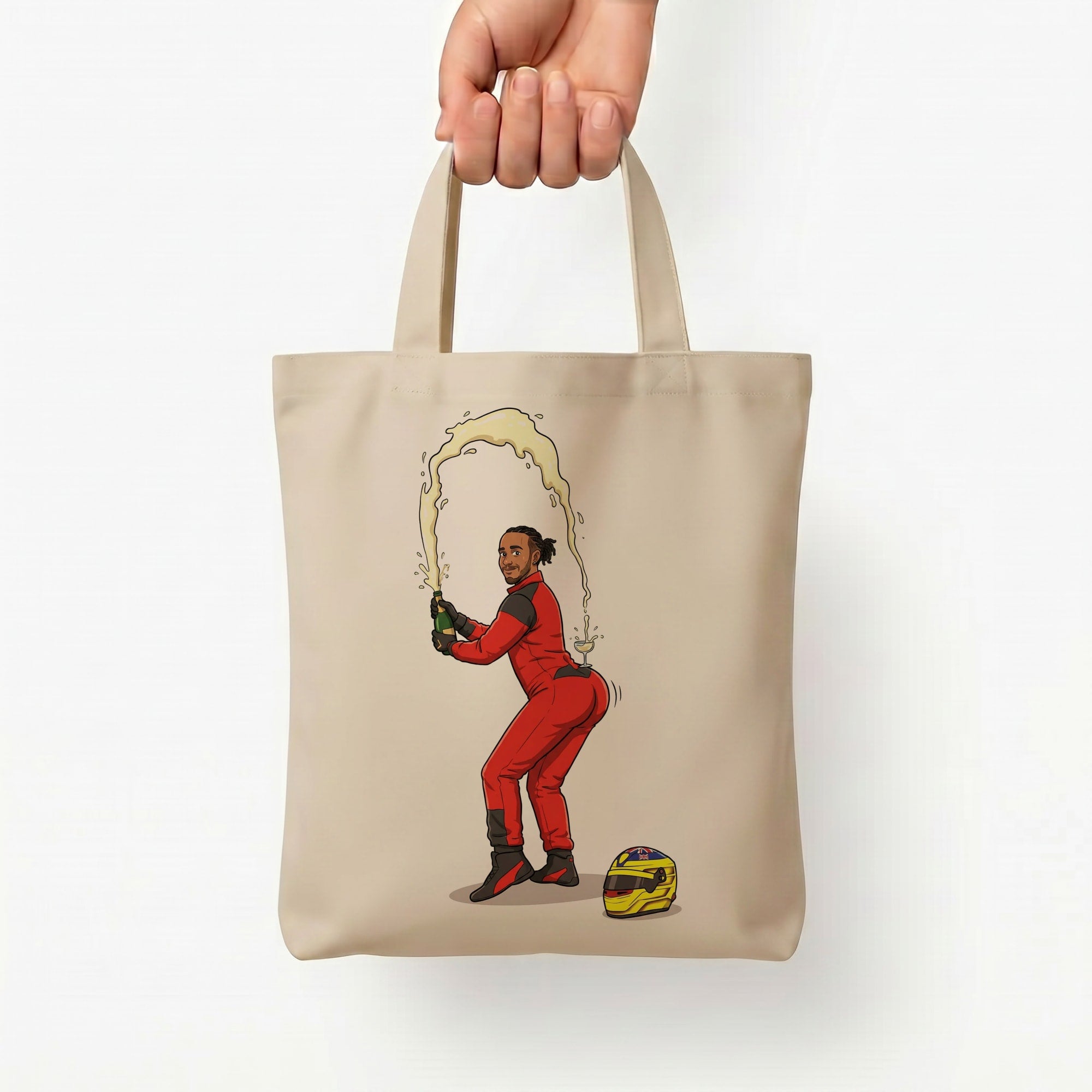 "Brake" The Internet Tote Bag — Natural / Small