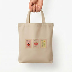 Meadow Mailer Tote Bag — Natural / Small