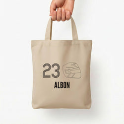 Albon Helmet 2026 Tote Bag — Natural / Small