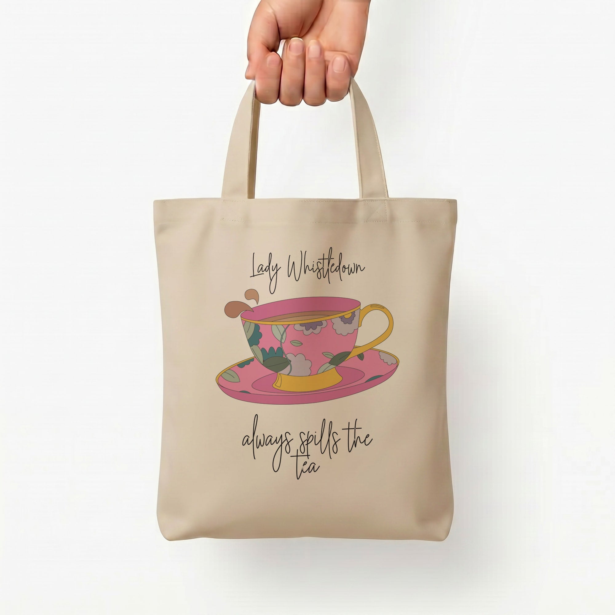 Lady Whistledown Tote Bag — Natural / Small