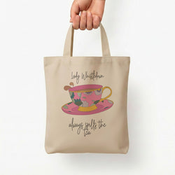 Lady Whistledown Tote Bag — Natural / Small