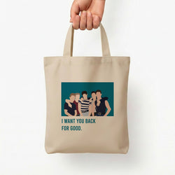 I Want You Back Tote Bag — Natural / Small