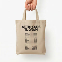 2026 Tour AHTD Tote Bag — Natural / Small