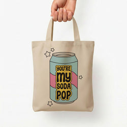 My Soda Can Tote Bag — Natural / Small